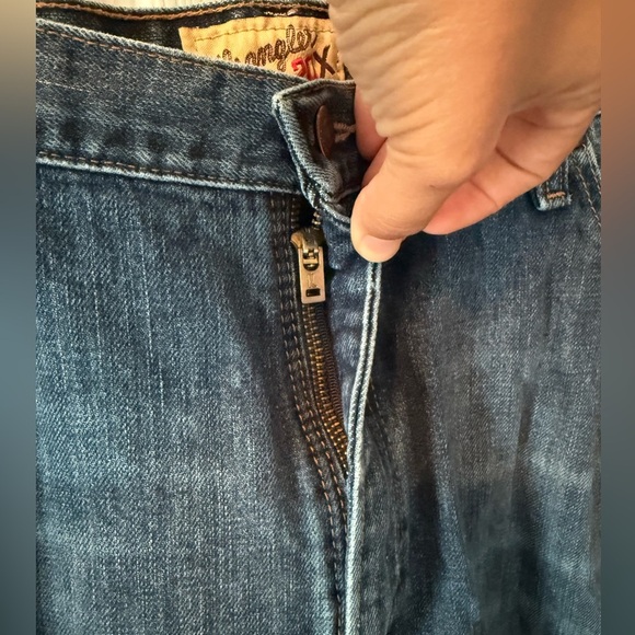 Wrangler 20X Denim Blue Jeans Size 38x32 Men’s - Picture 4 of 8